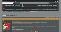 Desktop Screenshot of en.gothic3-game.de